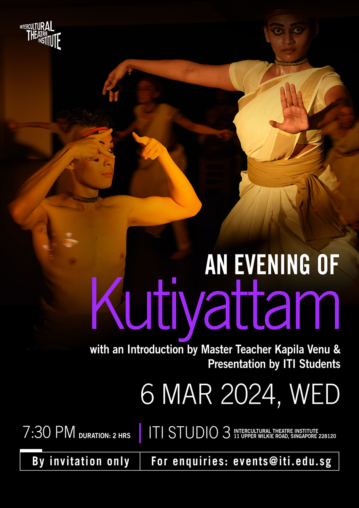ITI Kutiyattam 2024 Poster Web