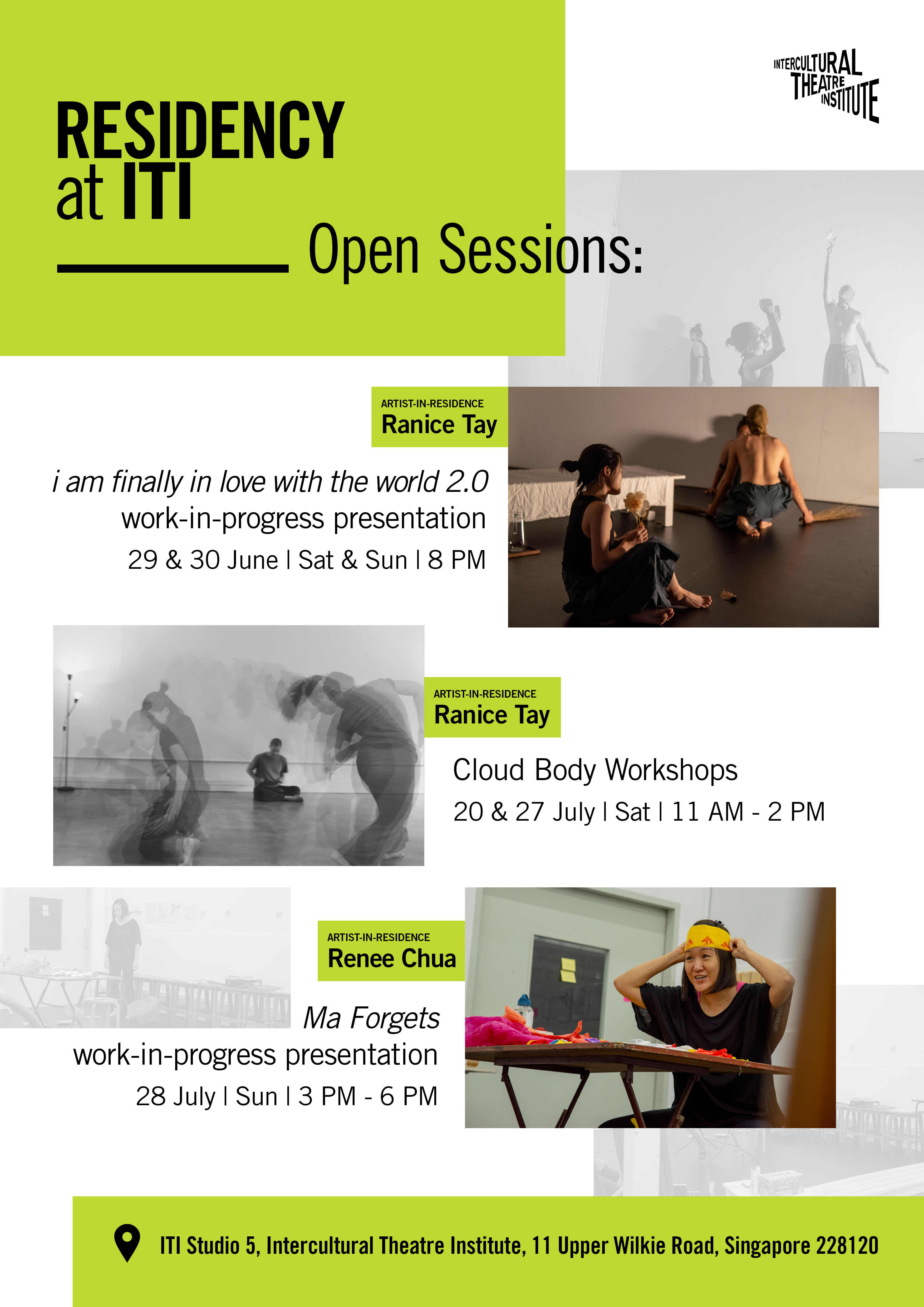Residency Open Sessions 3 in 1 Visual copy