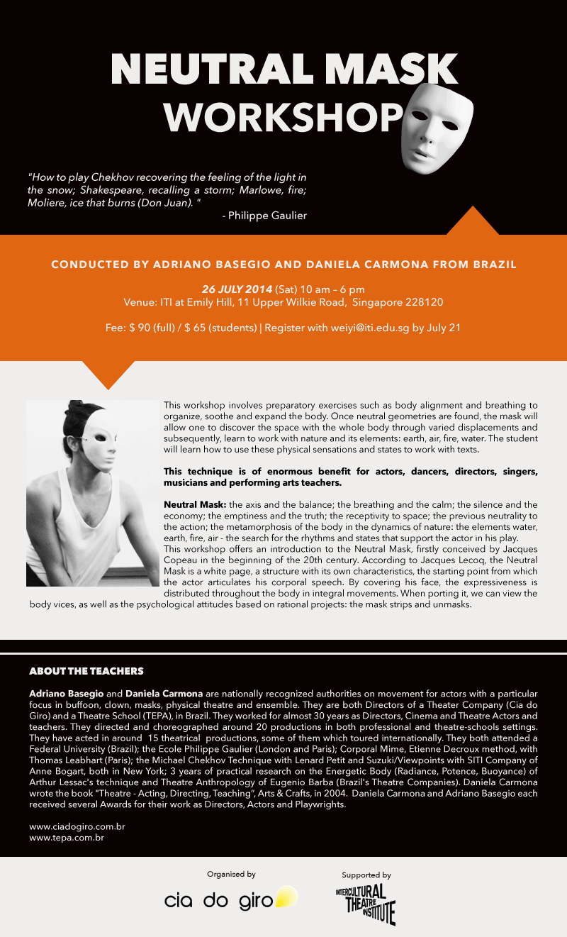 Neutral Mask Workshop 2014