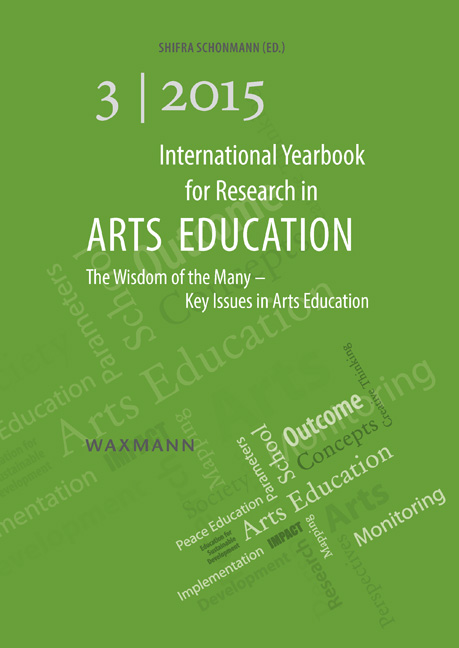 International Yearbook for Research in Arts Education 3 2015